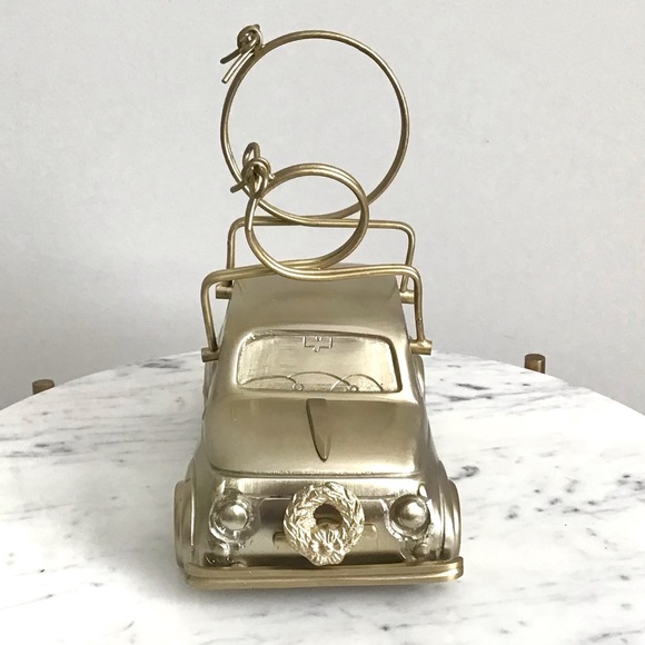 Anthropologie Car Wine Bottle Holder New In Box Rare - Picture 8 of 12